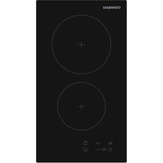 Plaque Vitroceramique Daewoo BH3VTF19BNM 2 zones 30 cm