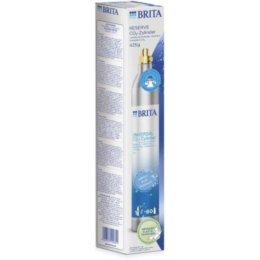 Cilindro de CO2 Brita 425 g Rosca para Carbonatador 60 L