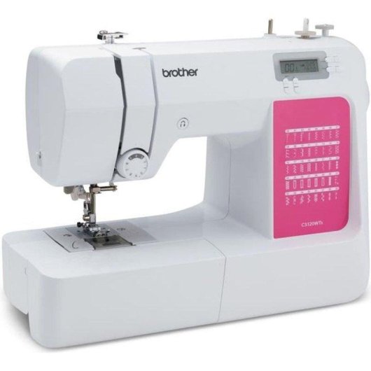 Máquina de Coser Electrónica Brother CS120WTSRF1 40 Puntadas LCD Brazo Libre