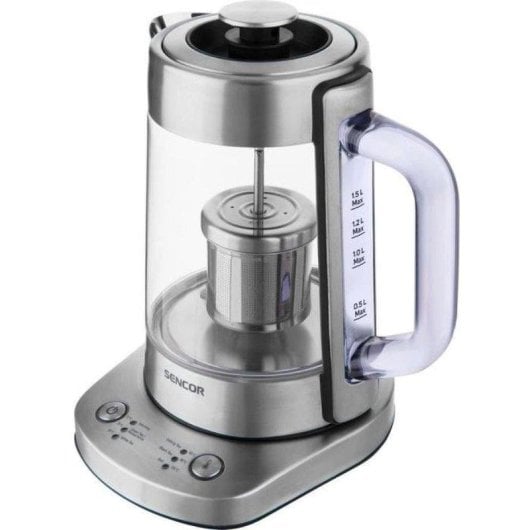 Chaleira electrica Sencor SWK 1590SS Infusao e aquecimento
