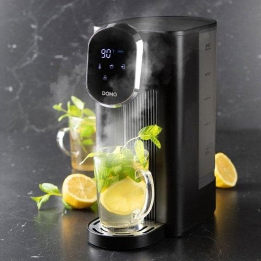 Dispensador de Agua Caliente Domo Do524wk 2600 W 2,5 L 40-100 °C Táctil Negro