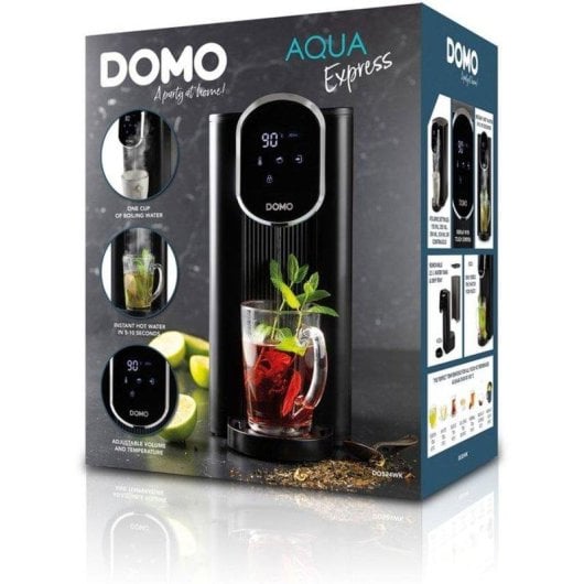 Dispensador de Agua Caliente Domo Do524wk 2600 W 2,5 L 40-100 °C Táctil Negro