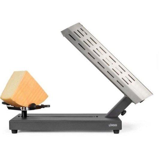 Raclette Tradicional Livoo Doc314 600W para 6-8 Personas Negro