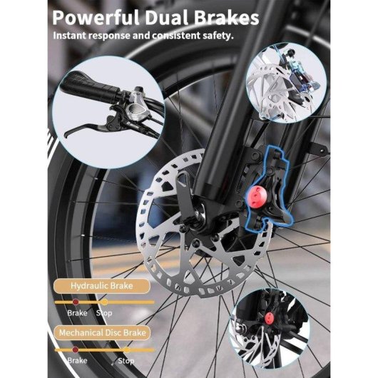 Elektrische Fiets OneSport W77 250W 48V 18Ah 20