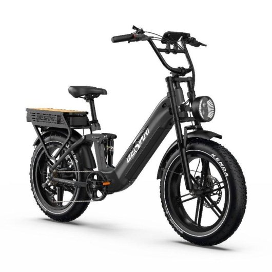 Bicicleta Eléctrica OneSport OT08 Pro 500W Doble Batería 20"