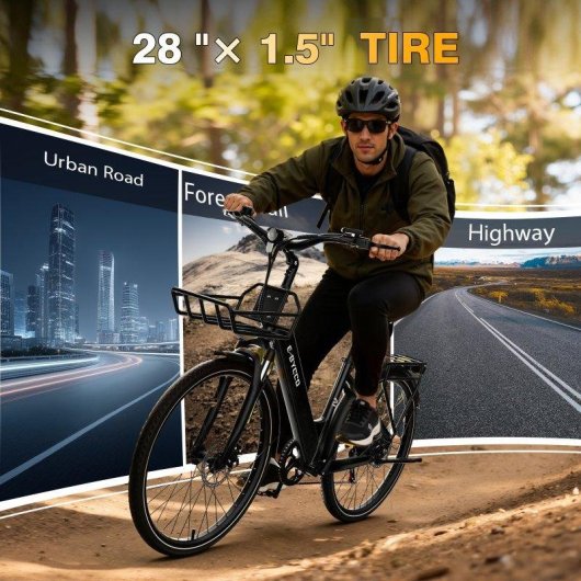 Bicicletta Elettrica E-BYCCO V1 500W 36V 15,6Ah 700C