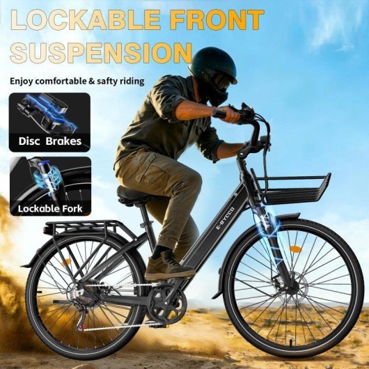 Bicicletta Elettrica E-BYCCO V1 500W 36V 15,6Ah 700C