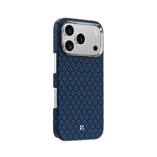 Funda Benks Armorgrid Air Kevlar Azul para iPhone 18 Pro compatible MagSafe