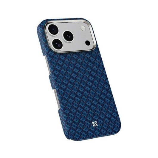 Funda Benks Armorgrid Air Kevlar Azul para iPhone 18 Pro compatible MagSafe
