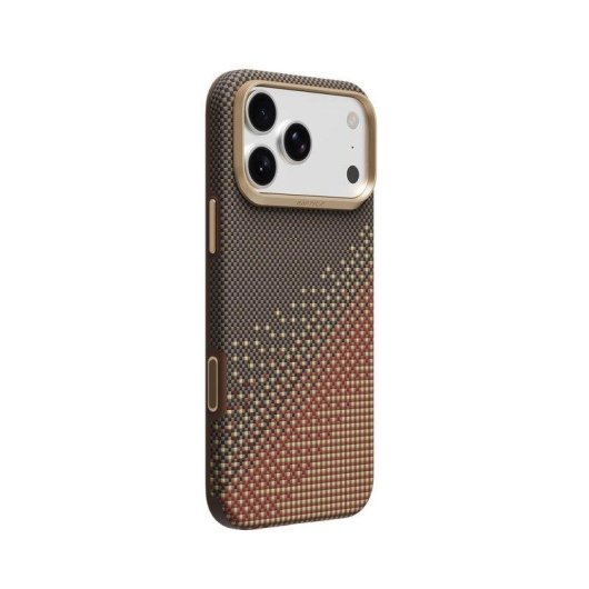Funda pour mobile Raptic Dual Ultra Fibre d'Aramide Ambre Serenity pour iPhone 18 Pro Max