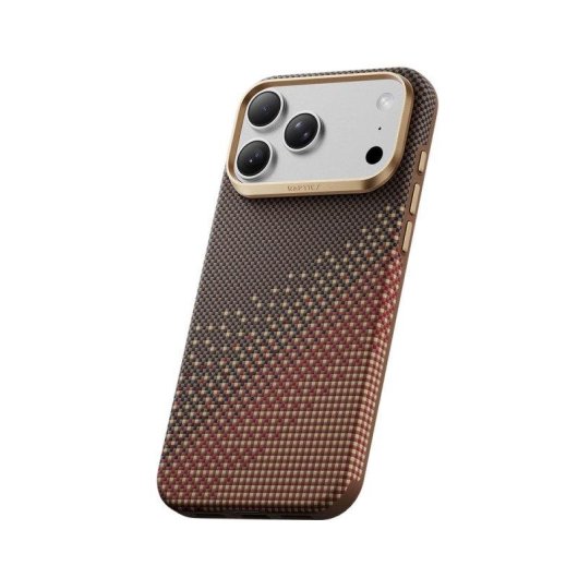 Funda pour mobile Raptic Dual Ultra Fibre d'Aramide Ambre Serenity pour iPhone 18 Pro Max