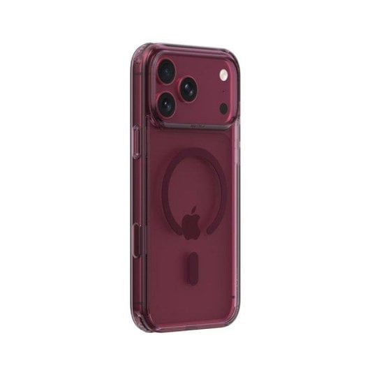Coque Raptic Air Clear Bordeaux Compatible MagSafe pour iPhone 18 Pro