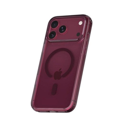 Coque Raptic Air Clear Bordeaux Compatible MagSafe pour iPhone 18 Pro