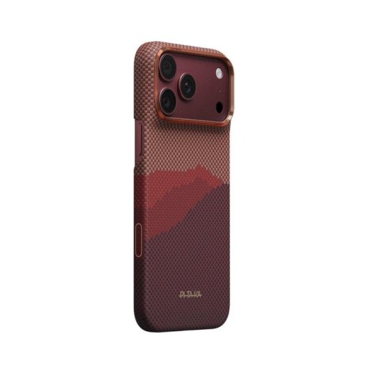 Funda PITAKA Edge Fibra d'Aramide Couleur Autumn Dusk pour iPhone 18 Pro Max