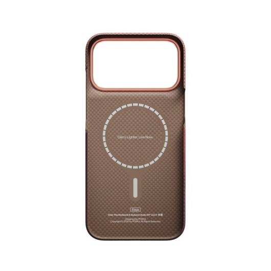 Funda PITAKA Edge Fibra d'Aramide Couleur Autumn Dusk pour iPhone 18 Pro Max