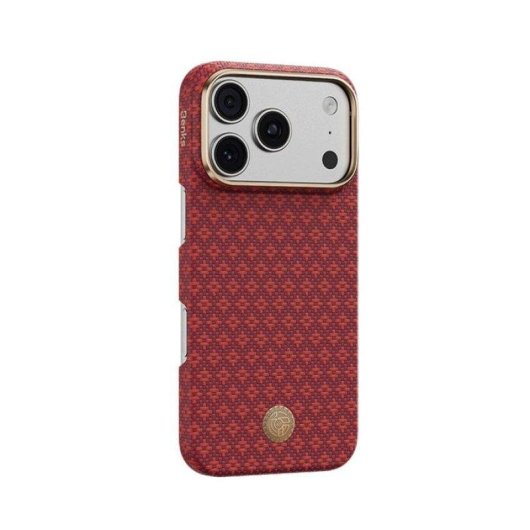 Funda para móvil Benks ArmorGrid Air Fibra de Aramida Roja MagSafe para iPhone 18 Pro