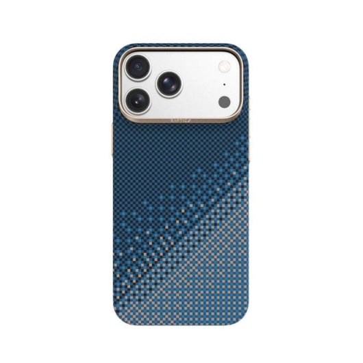 Funda para móvil Raptic Skin de aramida verde MagSafe para iPhone 18 Pro