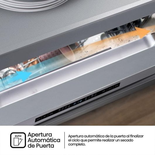 Lavavajillas Hisense HS543D10X 11 servicios D, inox, motor inverter