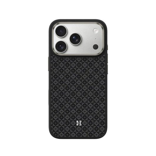 Funda para móvil Benks ArmorGrid Pro Fibra de aramida negra MagSafe para iPhone 18 Pro