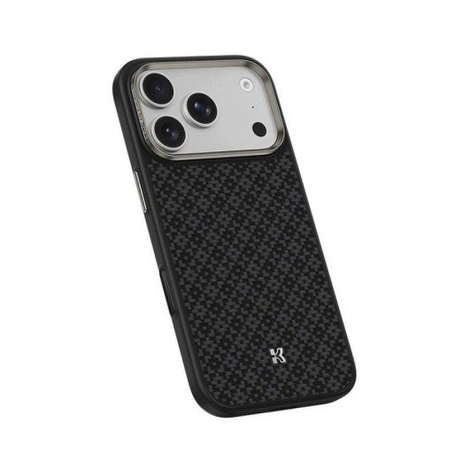 Funda para móvil Benks ArmorGrid Pro Fibra de aramida negra MagSafe para iPhone 18 Pro