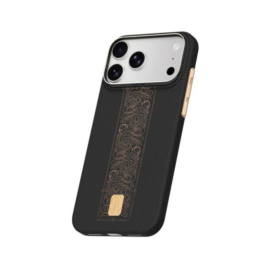 Funda para móvil Raptic Skin Rise de fibra de aramida MagSafe para iPhone 18 Pro