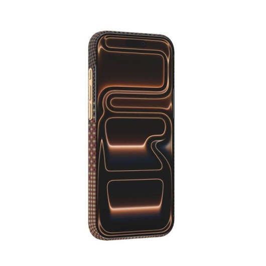 Funda Raptic Skin Fibre d'Aramide Amber Compatible MagSafe iPhone 18 Pro