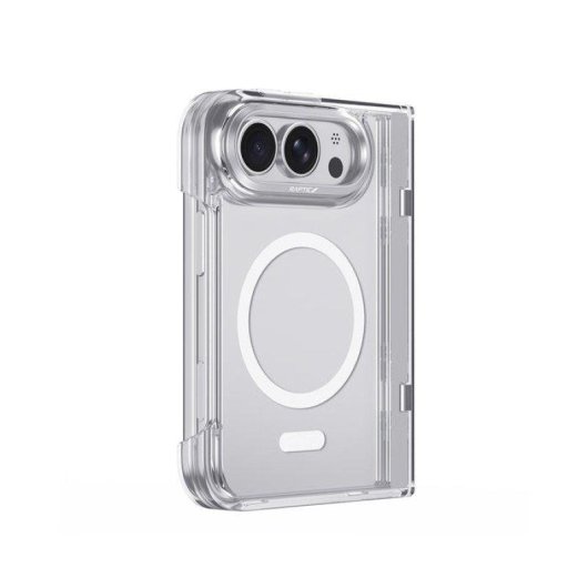 Funda para móvil Raptic Air Clear Transparente con MagSafe para iPhone Duo