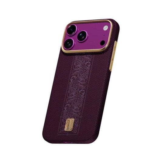 Funda para móvil Raptic Skin Bliss de fibra de aramida para iPhone 18 Pro