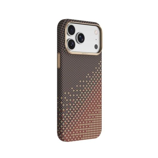 Funda Raptic Skin Fibre d'Aramide Serenity Amber Compatible MagSafe iPhone 18 Pro Max