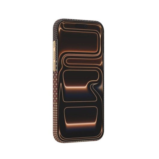 Funda Raptic Skin Fibre d'Aramide Serenity Amber Compatible MagSafe iPhone 18 Pro Max