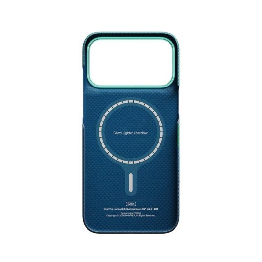 Funda para móvil PITAKA Edge de aramida Summer Noon MagSafe para iPhone 18 Pro Max