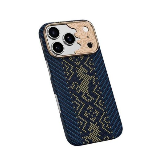 Funda Benks Knight Air Fibra Aramida Kevlar Azul Compatible MagSafe iPhone 18 Pro