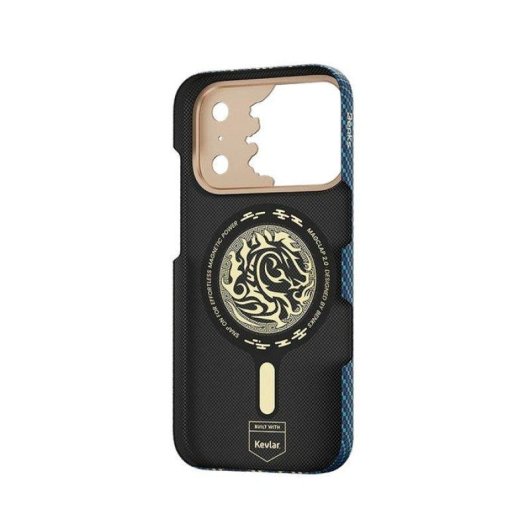 Funda Benks Knight Air Fibra Aramida Kevlar Azul Compatible MagSafe iPhone 18 Pro