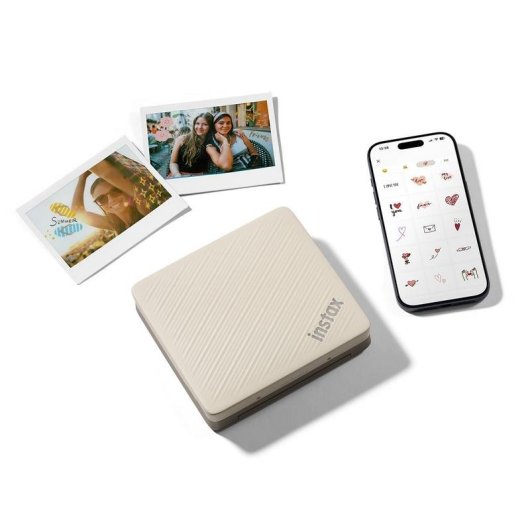Impresora fotográfica Bluetooth Fujifilm instax Link WIDE 2 Beige