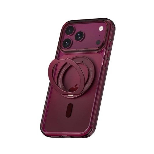 Custodia Raptic Air Stand Bordeaux Compatibile MagSafe per iPhone 18 Pro Max