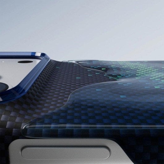 Funda para móvil PITAKA Edge Rion Nebula de aramida MagSafe para iPhone 18 Pro Max