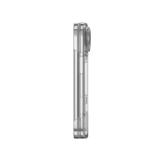 Funda para móvil Raptic Air Stand transparente con soporte MagSafe para iPhone Duo