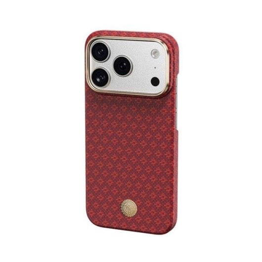 Funda para móvil Benks ArmorGrid Air Kevlar roja MagSafe para iPhone 18 Pro Max