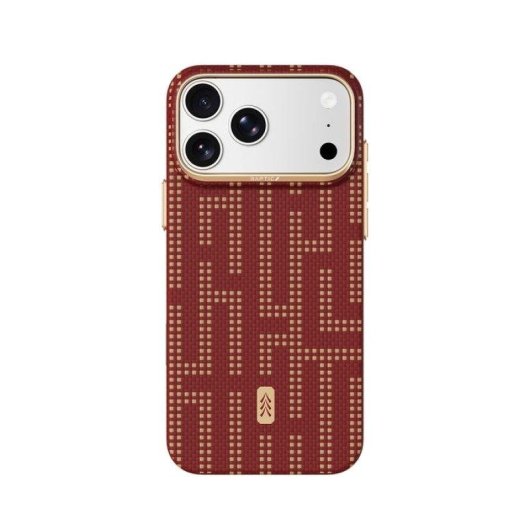 Coque Raptic Skin Grid Glory Aramide Fine Compatible MagSafe pour iPhone 18 Pro