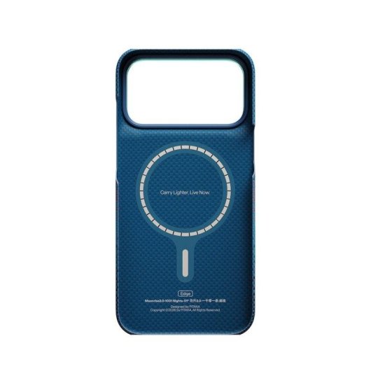Funda para móvil PITAKA Edge de aramida 1001 Nights Midnight MagSafe para iPhone 18 Pro