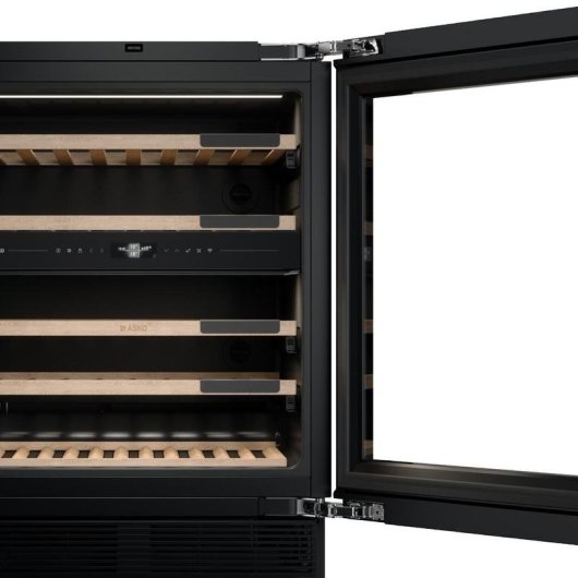 Vinothèque Asko WU886G2FNB1 38 bouteilles 2 zones temperature