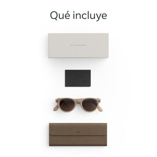 Meta Nova estándar Gafas Inteligentes Cámara IA Traductor Arenisca