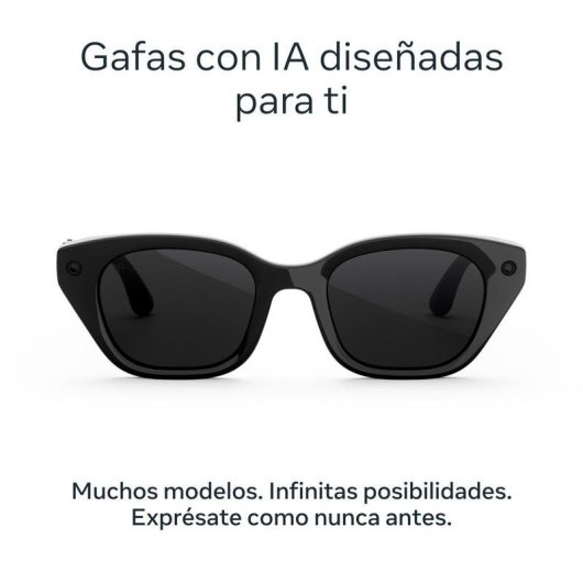 Meta Capri Gafas Inteligentes Cámara Integrada IA Integrada Traductor Transitions Negras