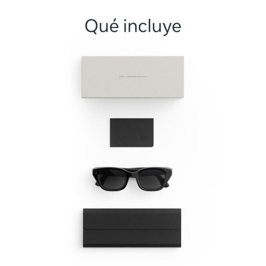 Meta Capri Gafas Inteligentes Cámara Integrada IA Integrada Traductor Transitions Negras