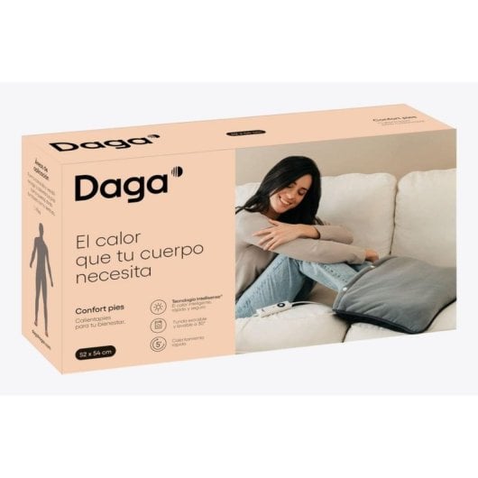 Calientapies DAGA Daga 16873 54x52 cm 110W Gris Intellisense
