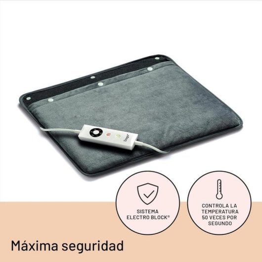 Calientapies DAGA Daga 16873 54x52 cm 110W Gris Intellisense