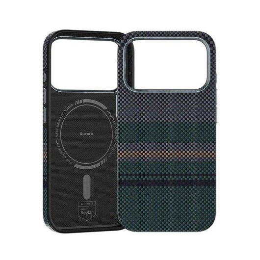 Benks Capa Aurora Pro Fibra Aramida Kevlar Compatível MagSafe iPhone 18 Pro