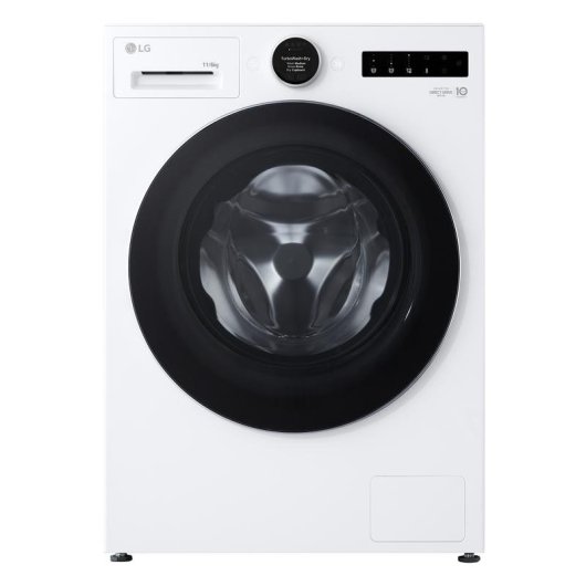 Lavasecadora LG 11kg A WHX9016TLC con pompa di calore e vapore