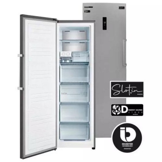 Congelador Infiniton CV-274L85XDB 274 l Acero inoxidable