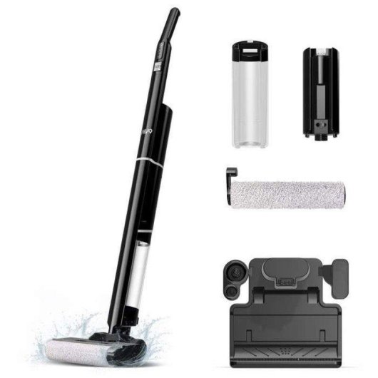 Aspirateur sans Fil Turbotronic Aiv9 150W HEPA+ 700ml 25 min Noir